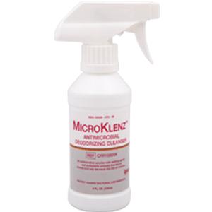 Medline Industries MicroKlenz&trade; Antimicrobial and Deodorizing Wound Cleanser 8Oz Bottle, No-rinse, Latex-free, with Acemannan Hydrogel