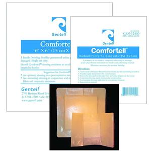 Gentell Comfortell&reg; Composite Dressing 4" x 4" Adhesive, Water Resistant