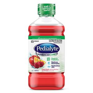 Pedialyte AdvancedCare, Cherry, 33.8 fl. Oz, Retail