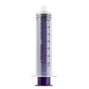 Monoject Purple Oral ENFit Syringe, Sterile, 35 mL