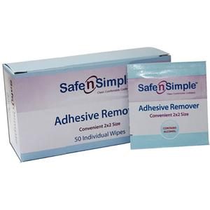 Safe N Simple Adhesive Remover Wipe