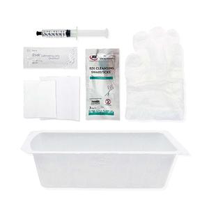 TruAdvance Foley Insertion Tray with 10mL Water Syringe and BZK Swabsticks