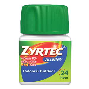 Johnson & Johnson Zyrtec&reg; Allergy Tablets, 10mg, 5 Count