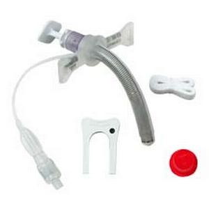 Smiths Medical ASD Inc Bivona&reg; Silicone Uncuffed Fixed Neck Flange HyperFlex&trade; Extra-length Tracheostomy Tube 120mm L, 8mm I.D x 11-2/3mm O.D.