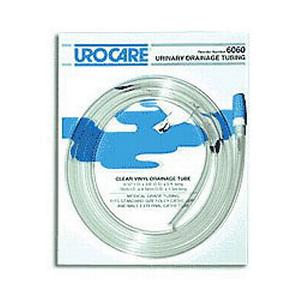 Clear Vinyl Drainage Tubing with Graduated Adapter and Cap 60" L x 9/32" ID, Non-Sterile