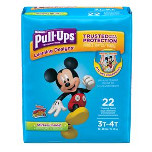 Pull-Ups Learning Designs Potty Training Pants for Boys, 2T-3T (18-34 lb.), 25 Ct. (Packaging May Vary) - Discontinued by Manufacturer