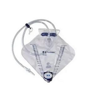 Kendall Dover&trade; Urine Drainage Bag with Luer Lock Sampling, Anti-Reflux Device, Drain Port and Spout 2000mL