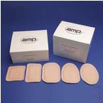 Austin Medical AMPatch Stoma Cap 1-1/2" Opening, 3" x 4-1/4", Latex-free, Hypoallergenic