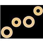 ConvaTec Eakin&reg; Cohesive Seal 4" x 1/8" Thick