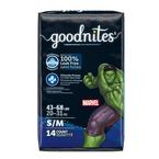 GoodNites Bedtime Bedwetting Underwear for Boys, S-M, 14 Ct. (Packaging May Vary)