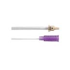 AMT Mini ONE&reg; Bolus Feeding Set 12" L, Straight Connector with Bolus Purple Adapter, Clear Tubing, DEHP free