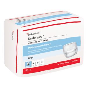 Cardinal Health, Underwear, Sure Care™ Extra, Large, 44" - 54"