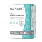Tranquility Essential Breathable Briefs - Heavy, X-Small/Youth Size 6/7, 18" - 26", 42 - 90 lbs
