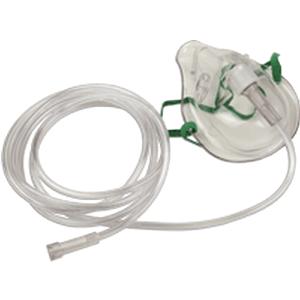 Allied Healthcare Adult Simple Oxygen Mask with 84" Tubing