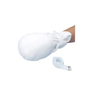 Posey Double Padded Double-Security Mitt, Fiber Fill, 2 Overlapping Hook and Loop Closure