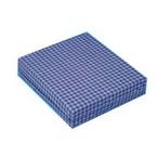 Hermell Products Inc Wheelchair Cushion with Navy Rip-Stop Zippered Cover 16" x 18" x 4", Form