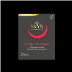 SKYN Extra Studded Polyisoprene Condoms, 20 ct - REPLACES ANS20939