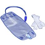 Kendall Healthcare Curity&trade; Urine Leg Bag with Antireflux Valve 25Oz, Large, Latex-free, with Twist Valve