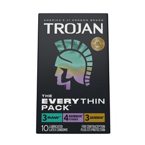 Trojan Latex Condom BareSkin EveryThin, 10 ct