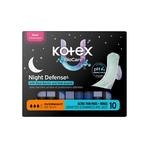 Kotex BioCare Ultra Thin Overnight Pads With Wings, Heavy Absorbency, 10 ct