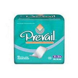 Prevail&reg; Super Absorbent Underpad, Clear Bag, 30" x 30"