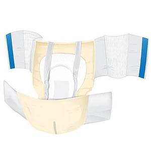 Adult Stretch Brief, WINGS Plus - Heavy Absorbency, Size 1 (M/R) - Waist Size 32" - 54"