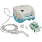 Allied Healthcare Inc Schuco&reg; Compressor Nebulizer, AC Operation 120V 60 Hz, Therapeutic Particle Size 0-1/2 &mu;m to 5&mu;m, Quiet Operation <60 dBA, Lightweight Just 3-1/2 lb., Substantial Compressor Pressure 35-45 psig