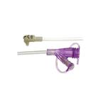 AMT Mini ONE&reg; Feeding Set 12" L, Right Angle Connector with Glow-in-the-Dark Y-Port Adapter