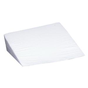 Mabis DMI Foam Bed Wedge, White Cover, 12" X 24" X 24"