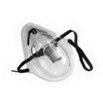 Allied Healthcare Pediatric Aerosol Mask with Elastic Strap and Adjustable Noseclip, Latex-free, Elongated