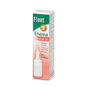 CB Fleet Company Inc Fleet Mineral Oil Enema 4-1/2 oz, Latex-Free, Easy-to-Use, Disposable