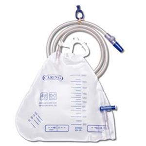 Medline&reg; Industries Urology Drainage Bag with Antireflux Valve 2000mL, Latex-free
