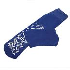 Cardinal Health&trade; Single Tread Patient Safety Footwear Medium, Blue, Interior Terrycloth