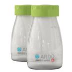 Ardo Medical Two Breast Milk Storage Bottles, 150 mL
