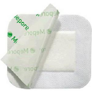 Molnlycke Mepore&reg; Self-Adhesive Absorbent Island Dressing, Sterile, Non-Woven, Elastic 3-3/5" x 14"