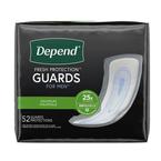 Depend Incontinence Guards for Men, Maximum Absorbency, (Packaging May Vary)