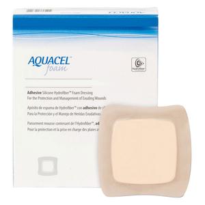 ConvaTec AQUACEL&reg; Foam Adhesive, 4" x 12"