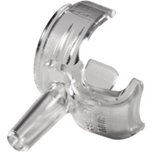 Passy-Muir&trade; Valve Oxygen Adapter Clear, Small, Lightweight