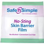 No-Sting Skin Barrier Film - 25 per box
