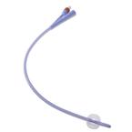 Cardinal Health&trade; Dover&trade; 100% Silicone Foley Catheter, 2-Way, 5mL Capacity, 24Fr OD, 16"