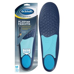 Emerson Dr. Scholl's&reg; Pain Relief Orthotic, Size 8 to 13, Male, for Plantar Fasciitis, One Pair
