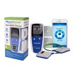 Carex AccuRelief&trade; Wireless 3-in-1 Pain Relief TENS Device, Used with Remote and Mobile App, 2.09" x 4.53" Depth 0.96" 0.22 lb