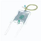 Bard Dispoz-A-Bag&reg; Leg Bag with Flip-Flo&trade; Valve, Sterile, with Fabric Straps, 19 oz