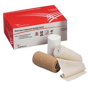 Cardinal Health&trade; Three-Layer Compression Bandage System, 10cm x 3.5cm