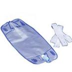 Curity&trade; Urine Leg Bag with Anti-Reflux Valve and Bottom Drain Valve 17 oz, Medium, Latex-Free