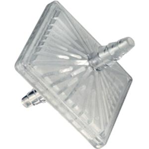 Allied Healthcare Inc Gomco&reg; Disposable Hydrophobic Bacterial Filter 2-1/4"x1-3/4", For Gomco Suction, Effective Filter Area: 7-2/7cm2, Connectors: 1/4-1/2" Hose Barb Each End