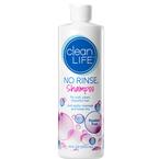 Cleanlife Products No-Rinse Shampoo, 16 oz, Alcohol-free, Ready To Use