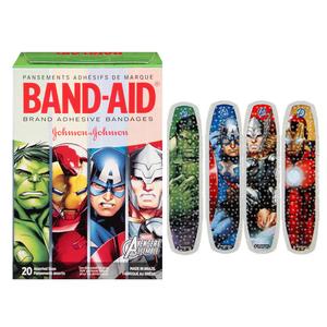 Johnson & Johnson Band-Aid&reg; Decorative Adhesive Bandage, Avengers Assemble, Assorted