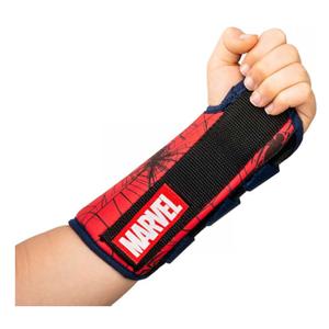 DJO Advantage Comfort Wrist Brace, Pediatric, Left, Marvel Spiderman Print