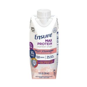 Ensure Max Protein, Creamy Strawberry, Ready-to-Drink, 11 oz, Retail